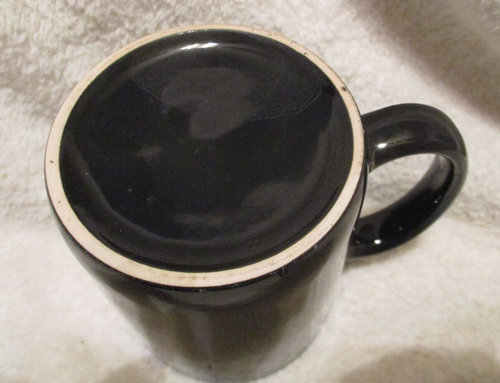 Coleccionable ~ Universidad Estatal de Texas ~ Geografía ~ Taza de café ~ Negra y dorada ~ Años 2000 - Imagen 8 de 8
