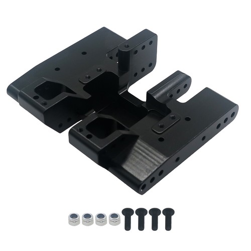 Montaje de caja de engranajes central de placa de deslizamiento de aleación RER11400 para oruga RC 1/10 Redcat Gen8 - Imagen 4 de 8