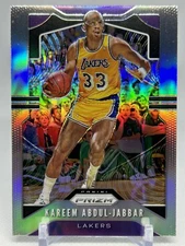 KAREEM ABDUL-JABBAR 2019 Prizm SILVER PRIZM #20 NBA Basketball LA Lakers HOF