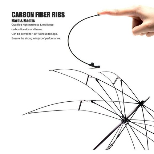 Umgekehrter faltbarer umgekehrter Regenschirm - doppellagig, winddicht, UV-beständig, von innen nach außen - Bild 71 von 80