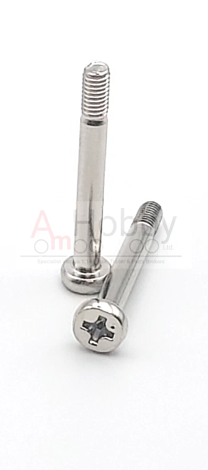 Tamiya King/Volvo/MAN/Scania/Merc/Trailer, 9804923/19804923 3x25mm Damper Shafts - Image 2 of 4