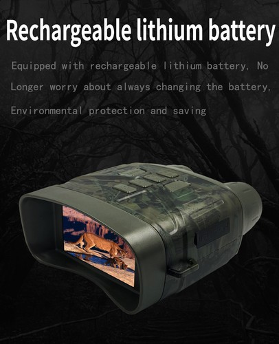 Night Vision Binoculars 4K 3in 5x Digital Digital Video Record IR Hunting Camera - Picture 9 of 17