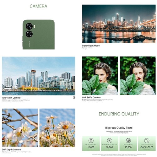 UMIDIGI G3 Dual SIM Android 13.0 Global Smartphone Face ID 4GB+64GB 13MP 5150mAh - Picture 5 of 18