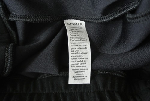 NEW SPANX AirEssentials Wide Leg 50637R cropped Pant in Black Size XL #1879 - Picture 5 of 9