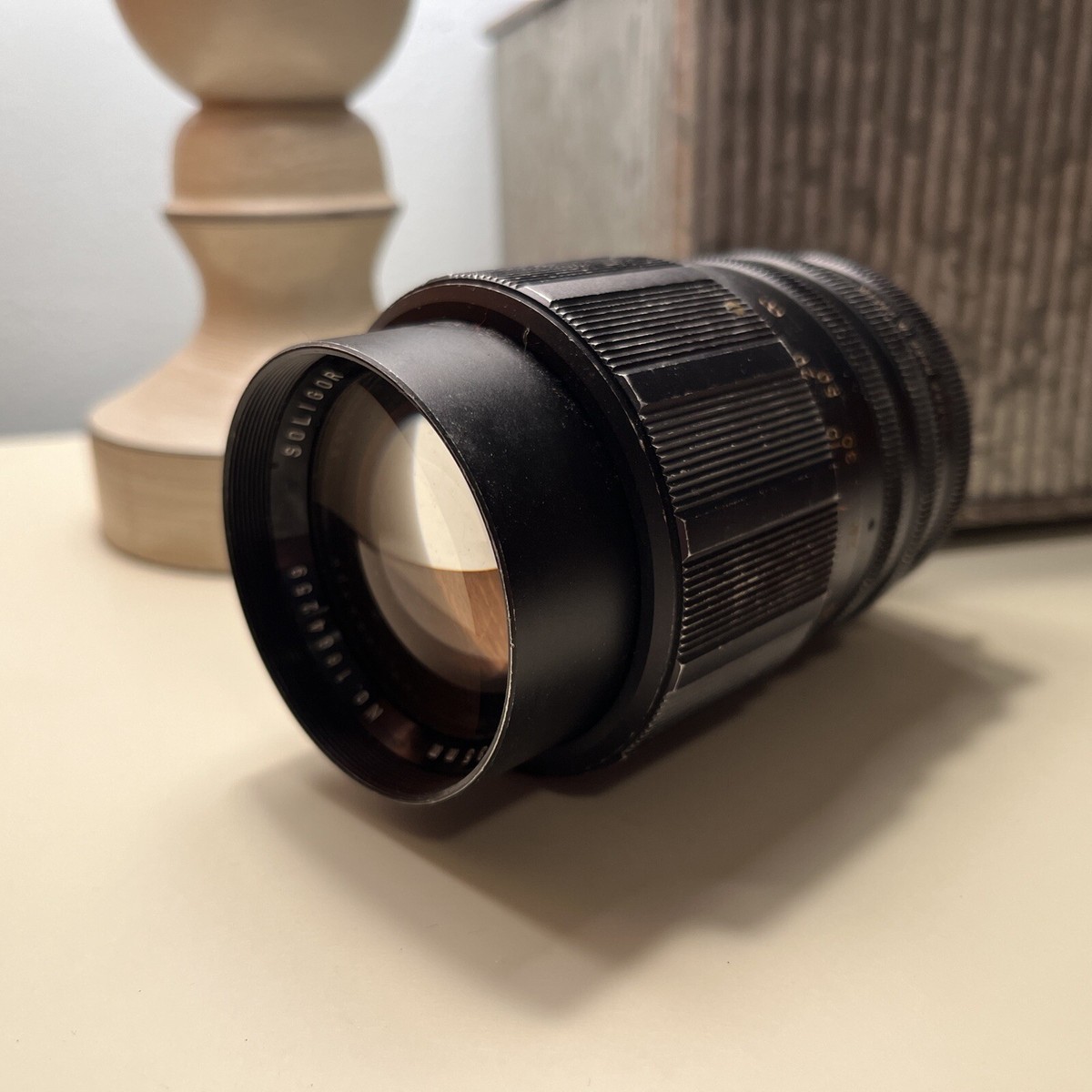 Soligor Tele Auto 135mm f2,8 obiettivo innesto a vite M42 (42x1