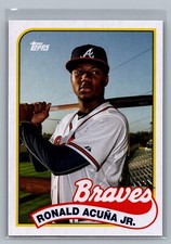 2023 Topps Archives Ronald Acuna Chipper Jones Double Headers Atlanta Braves