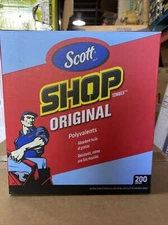 Kimberly-Clark 75190 Scott Shop Towels Box Of 200 Towels 10 x 12