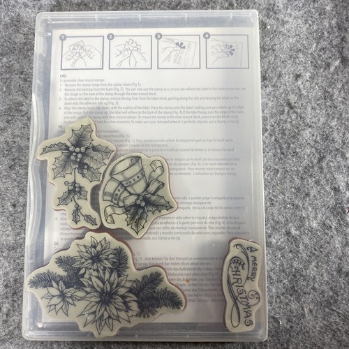 Stampin' Up Rubber Stamp Set Bells & Boughs Set # 121142 - Picture 2 of 3