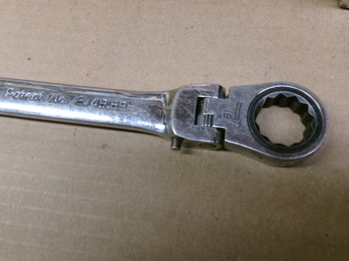 Blackhawk Combination Locking Flex Head Ratcheting Wrench Choose your Size! - Foto 42 di 55