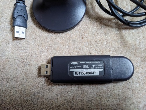Belkin Wireless G USB Wi-Fi Network Adapter, F5D7050, 54 Mbps, 802.11g, Wi-Fi. - Picture 4 of 5