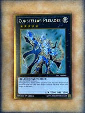 Yugioh Constellar Pleiades PGL3-EN066 Gold Rare 1st Ed NM