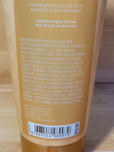 Crema corporal hidratante definitiva Bath & Body Works GOLDEN SUNFLOWER 8 OZ - Imagen 4 de 6