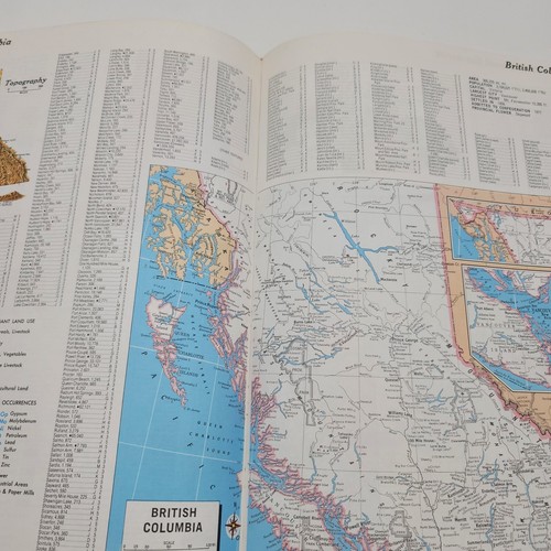 Vintage World Atlas Hammond Leather Bound Classics Edition Book - Picture 7 of 15