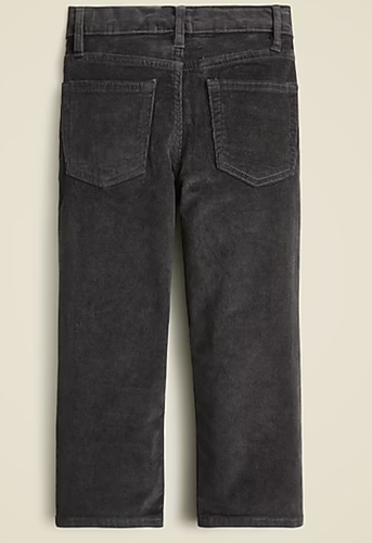 NWT Boys size 5 Gray Crewcuts Adjustable Waist Corduroy Pants sealed in bag - Picture 3 of 6