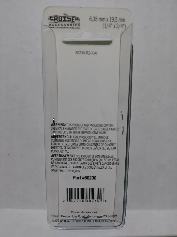 Placa de matrícula TAG Tornillos Sujetadores Doméstico 80230 Coche Automóvil Foto 2 de 2