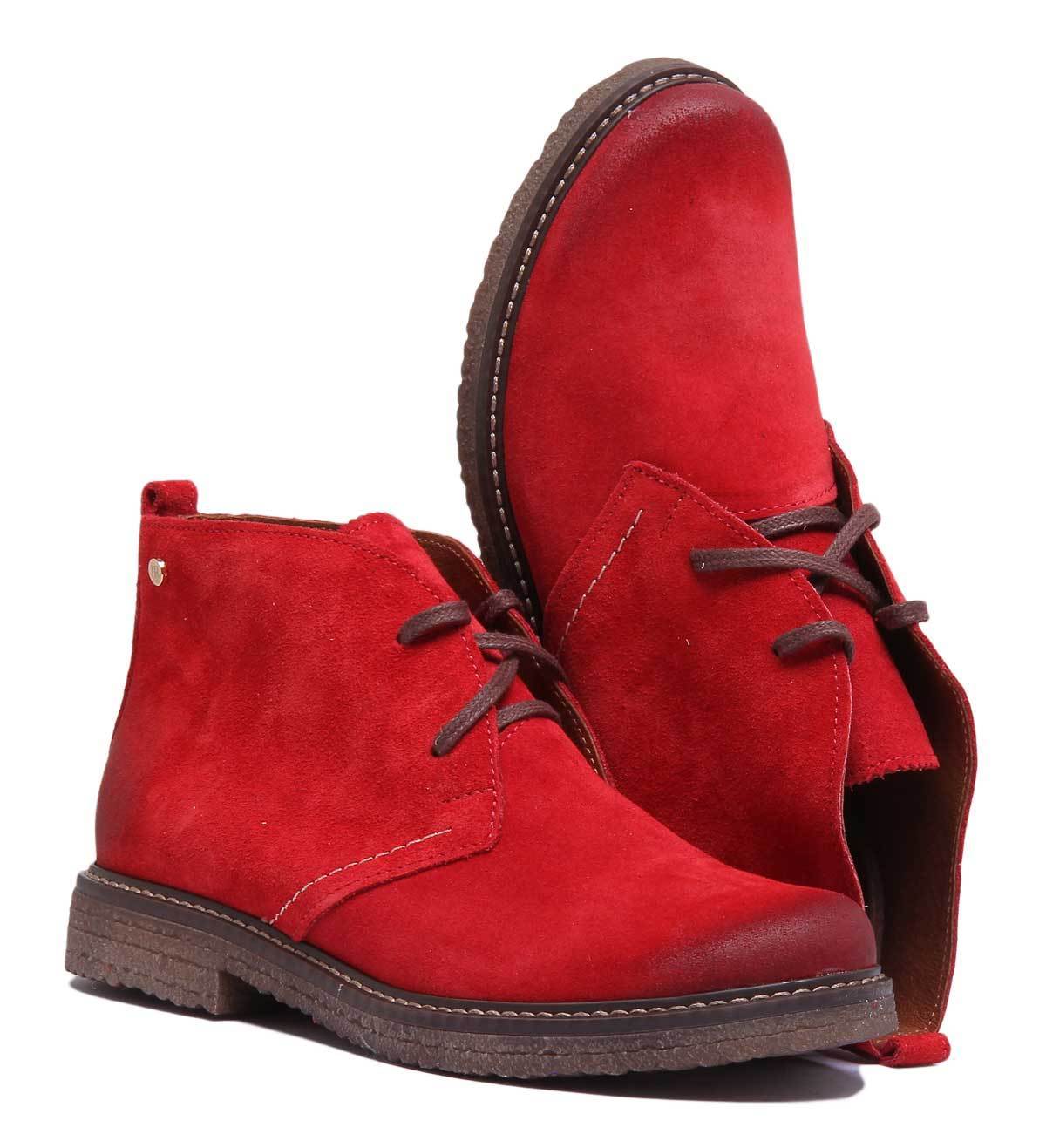 Justin Reece 6950 Damens Suede Größe Leder ROT Desert Stiefel UK Größe Suede 3 - 8 e3fc31 Justin Reece 6950 Damens Suede Größe Leder ROT Desert Stiefel UK Größe Suede 3 - 8 e3fc31
