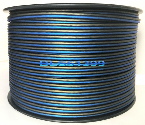 30 Fuß SuperFlex blau schwarz 18 Stärke LAUTSPRECHER KABEL Heim Auto Audio Kabel - Bild 10 von 12