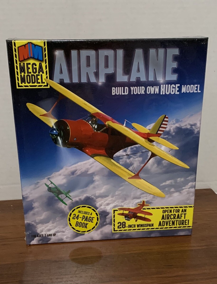Mega Model Airplane Build Your Own Huge 28 Inch Wide Airplane eBay