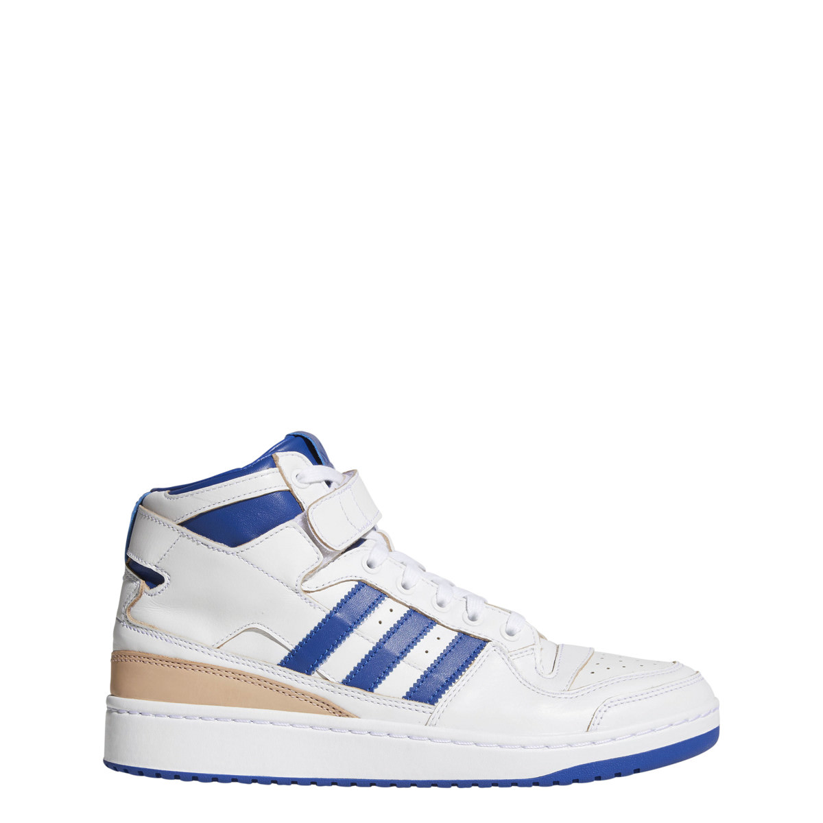 adidas Mens FORUM MID Price reduction White/Collegiate Royal/White - BY4412 adidas Mens FORUM MID Price reduction White/Collegiate Royal/White - BY4412