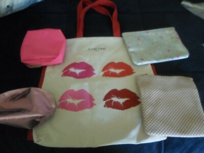 #ad Makeup bags 5 different sizes multicolor 5 different styles new never used