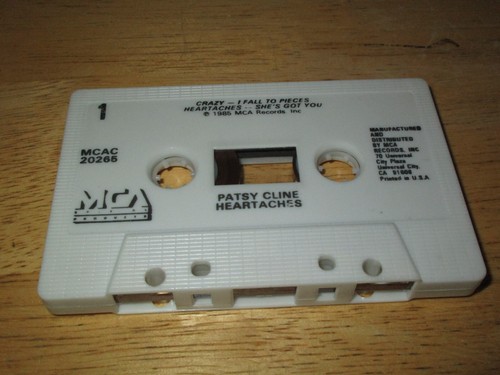 Heartaches by Patsy Cline (Cassette, Album, 1985, MCA Special Products) 8 tracks - Picture 5 of 10