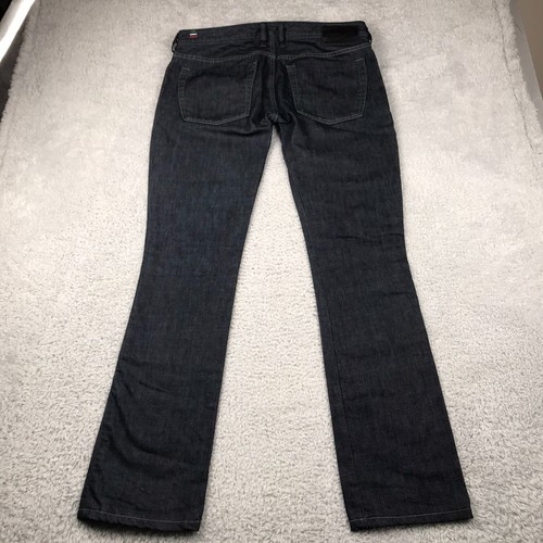 Jeans Diesel Zatiny Uomo 34 (36x34) Slim Indaco Lavaggio Bottone Fly Made in Italy Denim - Foto 16 di 16