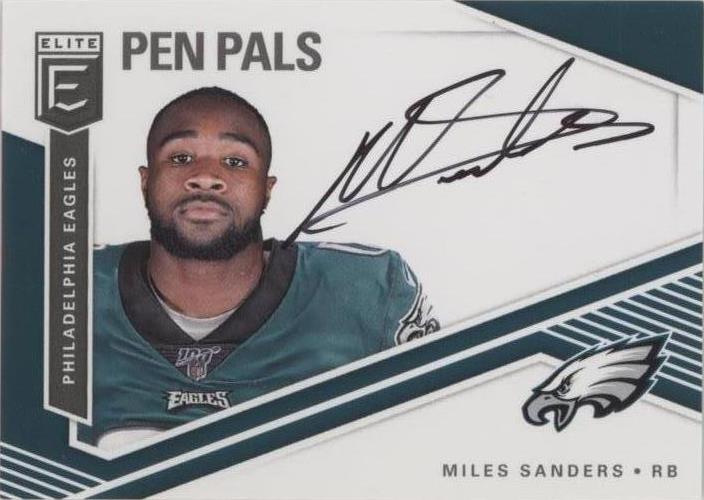 2019 Panini Donruss Elite Miles Sanders #PP-MS - 1 of 2