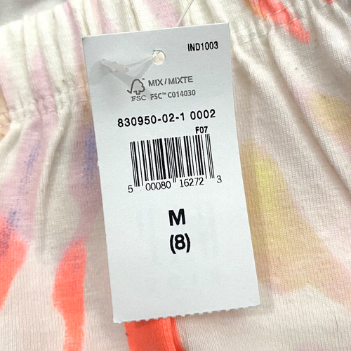 Gap Kids Leggings Girls 8 Tie Dye Rainbow Paint Fireworks Fall Autumn Winter - Picture 12 of 14