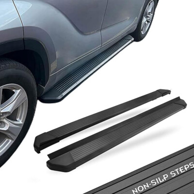 2pcs Running Boards Fit For Toyota Highlander 2020-2025 Side Step Nerf Bars 