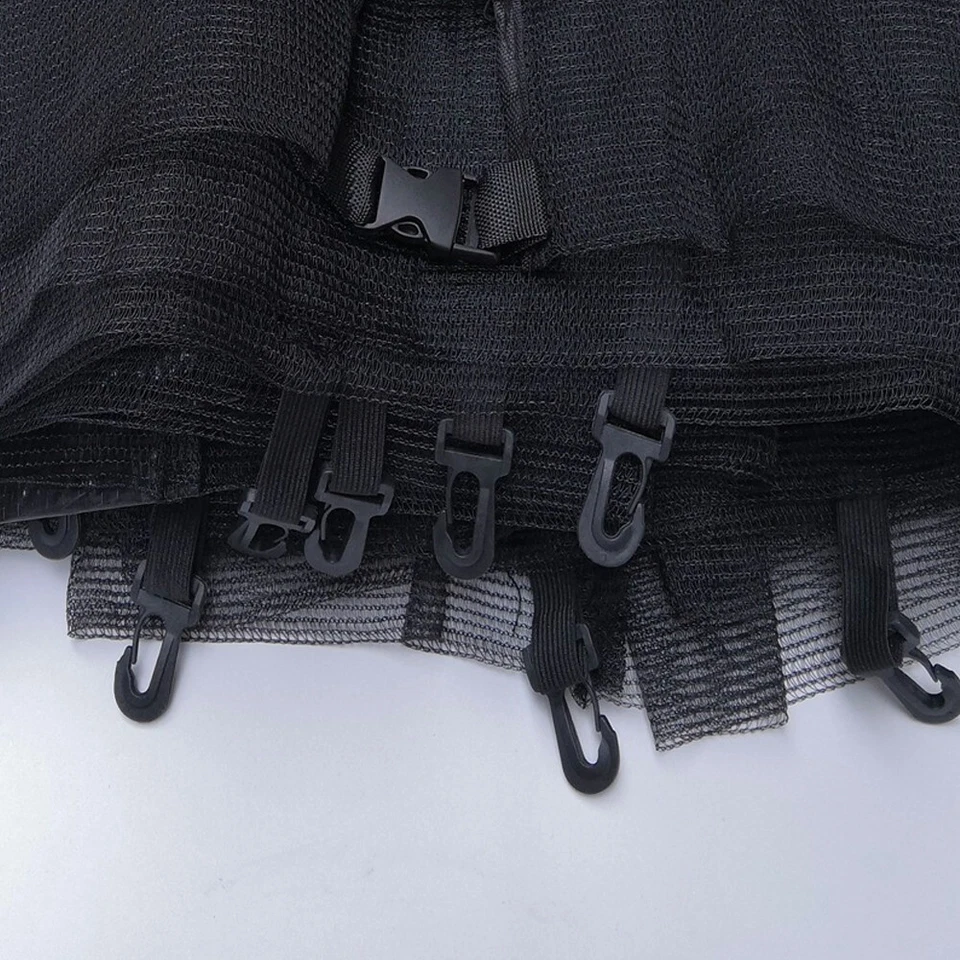 Repuesto de red de seguridad para trampolín se adapta a marcos de 10/12/14/16 pies Foto 4 de 4