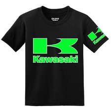 Kawasaki Green Bike Racing Ninja Motocross Black T-shirt Buy ANY 2,get FREE tee