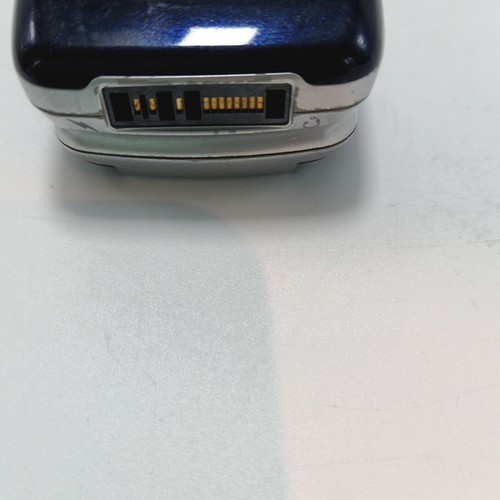 Telefono cellulare Sony Ericsson Z600 blu flip vergine parzialmente funzionante raro retrò - Foto 5 di 8