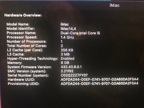 Apple iMac 21 inch / Dual Core i5 / 8 GB Ram / 500 GB HDD from a good home - Picture 3 of 5