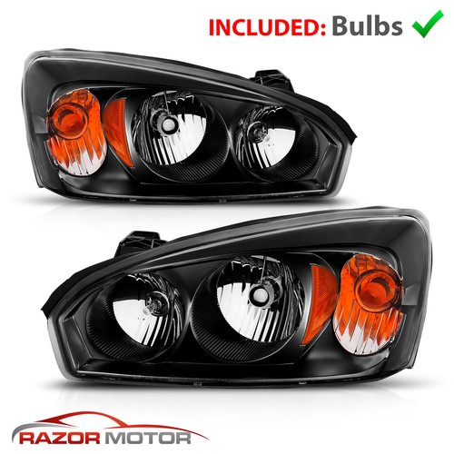 Faros delanteros negros estilo euro para Chevy Malibu 2004 2005 2006 2007 + CDRL - Imagen 5 de 7