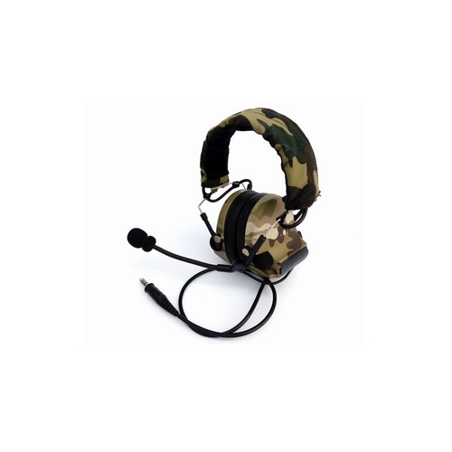 Taktisches Headset Rauschunterdrückung Unterdrückung Kopfhörer Comtac II für Zwei-Wege-Radio - Bild 3 von 9