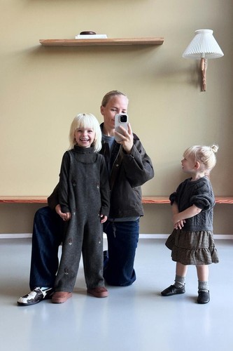 Zara Kids KNIT DRESS WITH ROUND NECK Mid-Gray Size 5 Years (1473/587/809) New - Picture 4 of 5