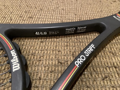Wilson Pro Staff Midsize 85 St. Vincent 4 5/8" L5 Grip GWQ Tennisschläger GEBRAUCHT - Bild 4 von 7