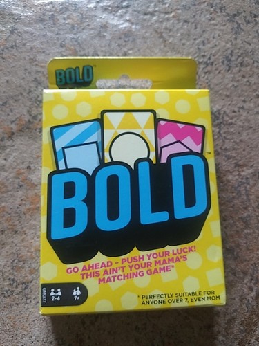 Bold Card Game 2019 Sealed Ships Fast - Picture 1 of 2