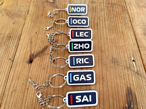 F1 Driver Keychain (Full SET 20 Keychains) (2025 Season) | F1 Driver| F1 Gift - Picture 7 of 10