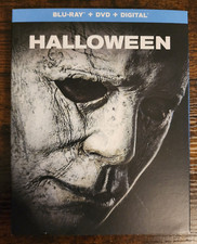Halloween Blu-ray, 2018 Blu Ray DVD Digital w/ Slip Cover