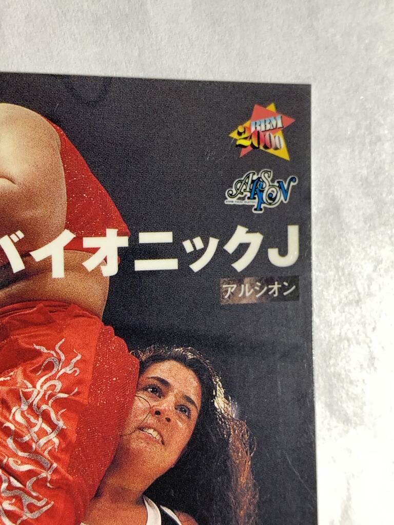 人気定番の J Bionic Japan 331 PWC 2000 BBM Wrestler Female Pro Jyoshi トップス