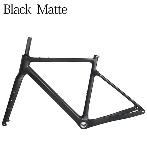 Carbon Gravel Bike Frame Internal Cable Road Bicycle Frameset Disc Brake - Picture 10 of 44