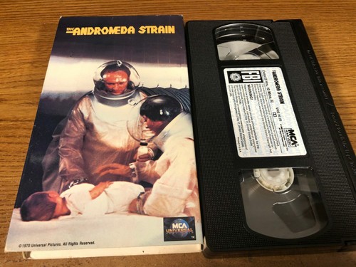 The Andromeda Strain VHS VCR Video Tape Used Movie James Olson David Wayne - Picture 7 of 7