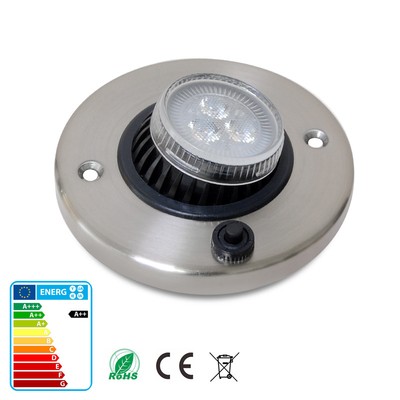 2W LED Leselampe Einbauleuchte 12v Wohnmobil Deckenlampe