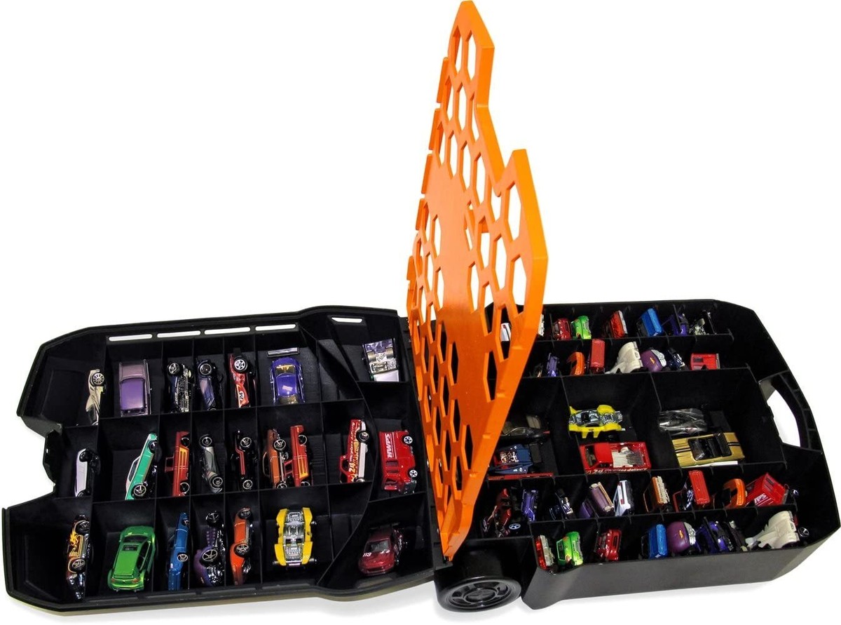Hot Wheels 100 CAR CASE カーケース ミニカー収納 Hot Wheels 100 Car Rolling Storage Carrying Case | eBay