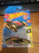 2020 Hot Wheels Experimotors Rockin' Santa Sled #53 Gold