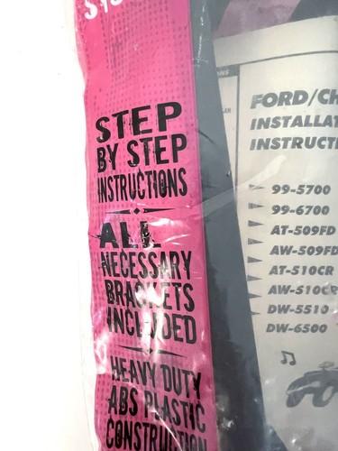 Metra 99-6700 Stereo Dash Kit for Select 1974-2003 Ford/Chrysler/Jeep Vehicles - Picture 7 of 13