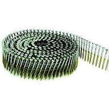 3,600-Qty. 2"" x .099 Ring Shank 15° Coil Framing Nails