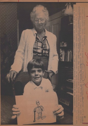 1991 Joey Phelps Gartenwerkzeug Brainerd selten Vintage Original Pressefoto