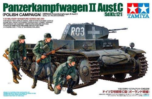 Tamiya 1/35 Model kit German Army Panzer II Type C Polish Front from Japan 1810 - Picture 2 of 6